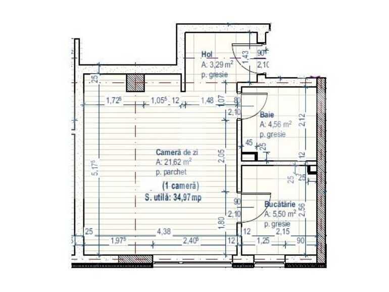 Garsonieră de vânzare Floreşti - 85786AV | BLITZ Cluj-Napoca | Poza1