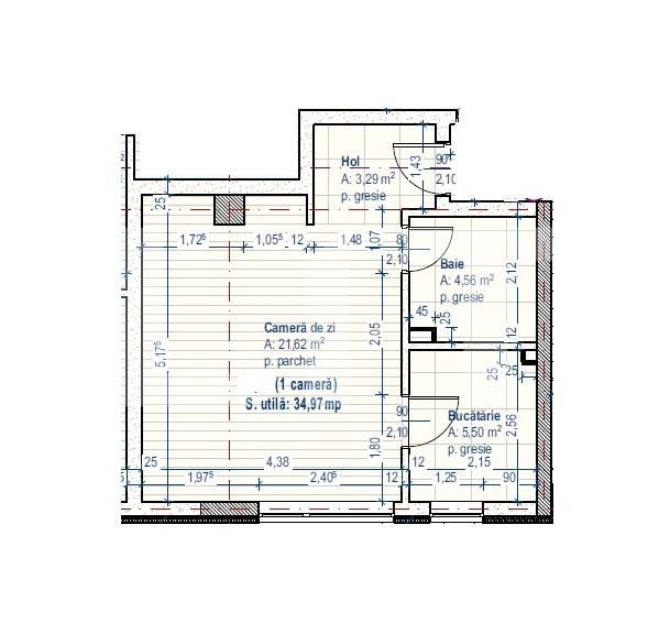 Garsonieră de vânzare Floreşti - 85786AV | BLITZ Cluj-Napoca | Poza1