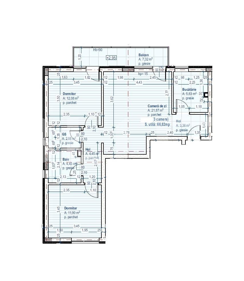 Apartament de vânzare 3 camere Floreşti - 85787AV | BLITZ Cluj-Napoca | Poza1