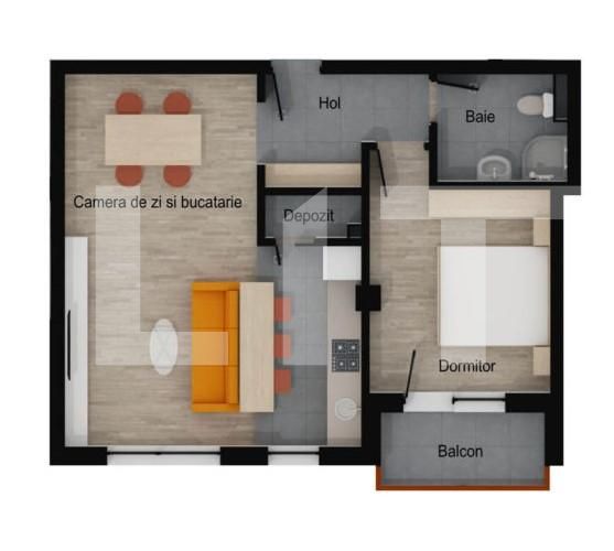 Apartament de vânzare 2 camere Floreşti - 85788AV | BLITZ Cluj-Napoca | Poza1