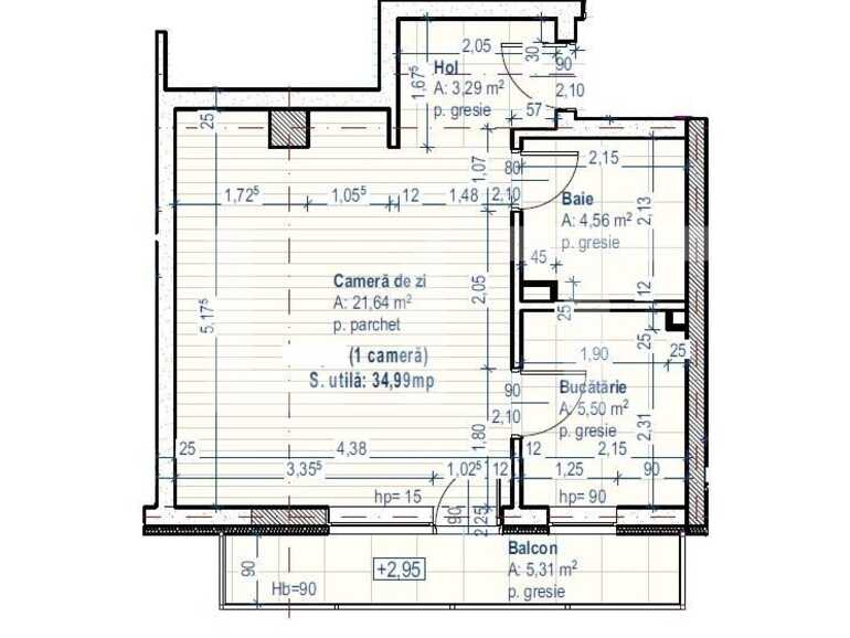 Garsonieră de vânzare Floreşti - 85789AV | BLITZ Cluj-Napoca | Poza1