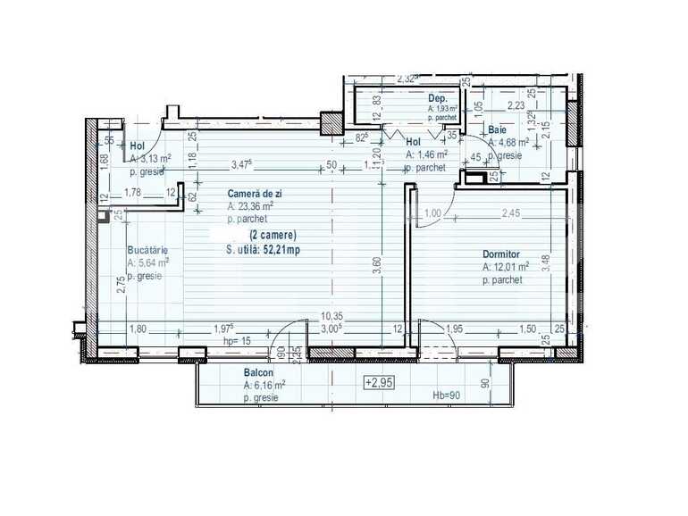 Apartament de vânzare 2 camere Floreşti - 85792AV | BLITZ Cluj-Napoca | Poza1