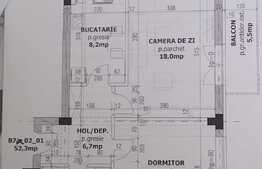 Apartament 2 camere, 52 mp, parcare, Avantgarden 