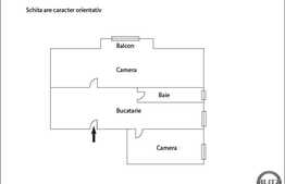 Vanzare apartament 2 camere, 56 mp, decomandat, zona strazii Magnoliei