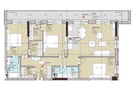 Apartament nou cu CF, 4 camere, 100 mp utili, terasa, Zorilor! 