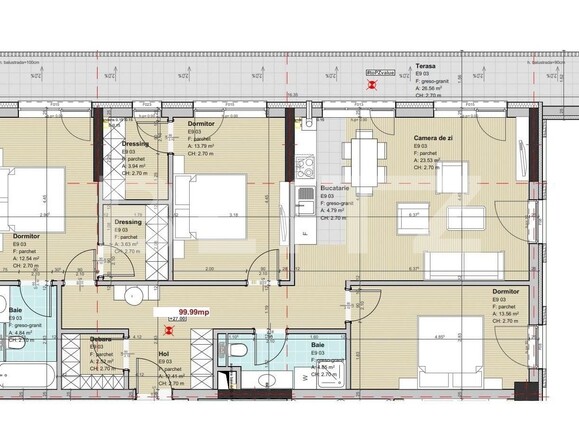 Apartament de vânzare 4 camere Zorilor - 86042AV | BLITZ Cluj-Napoca | Poza1