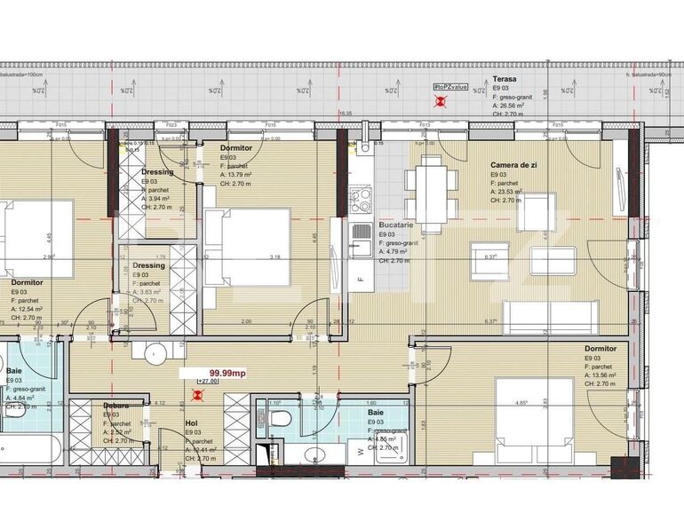 Apartament de vânzare 4 camere Zorilor - 86042AV | BLITZ Cluj-Napoca | Poza1
