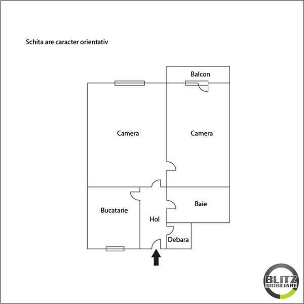 Apartament de vânzare 2 camere Central - 861AV | BLITZ Cluj-Napoca | Poza1