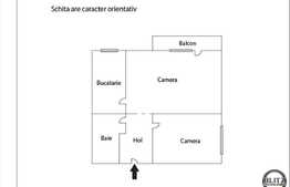 Vanzare apartament in imobil nou, 2 camere 52 mp. Complet utilat si mobilat!