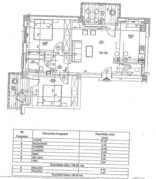 Apartament de vânzare 3 camere Dambul Rotund - 86188AV | BLITZ Cluj-Napoca | Poza17