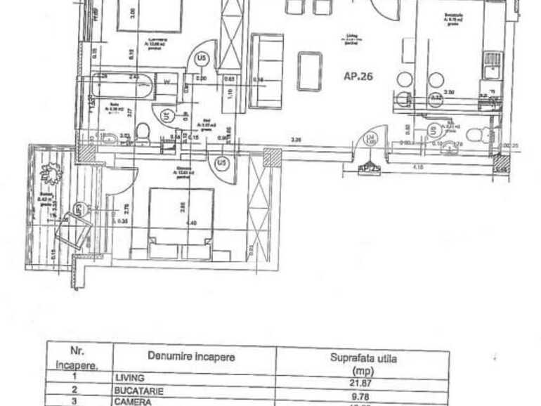 Apartament de vânzare 3 camere Dambul Rotund - 86188AV | BLITZ Cluj-Napoca | Poza1