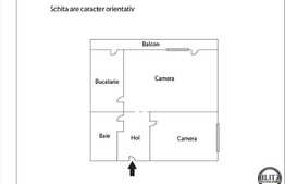 Vanzare apartament in imobil nou, 2 camere 52 mp. Garaj inclus!