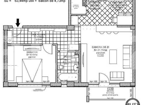 Apartament de vânzare 2 camere Gruia - 8626AV | BLITZ Cluj-Napoca | Poza7