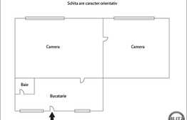 Vanzare apartament 2 camere, 72 mp, boxa subsol, zona strazii Horea