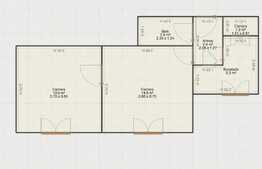 Oportunitate! Apartament 2 camere, 42 mp, zona Centrala