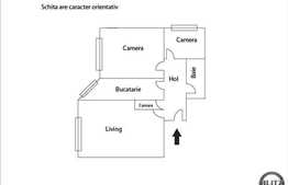 Vanzare apartament 3 camere, 62 mp utili plus boxa de 12 mp la subsol