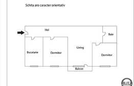 3 camere, 69 mp! Finalizat in 2014! Semifinisat! Zona Tautiului! Parcare cu CF!