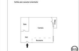 Apartament 1 camera decomandata, 38 mp utili, imobil nou, balcon si loc parcare!