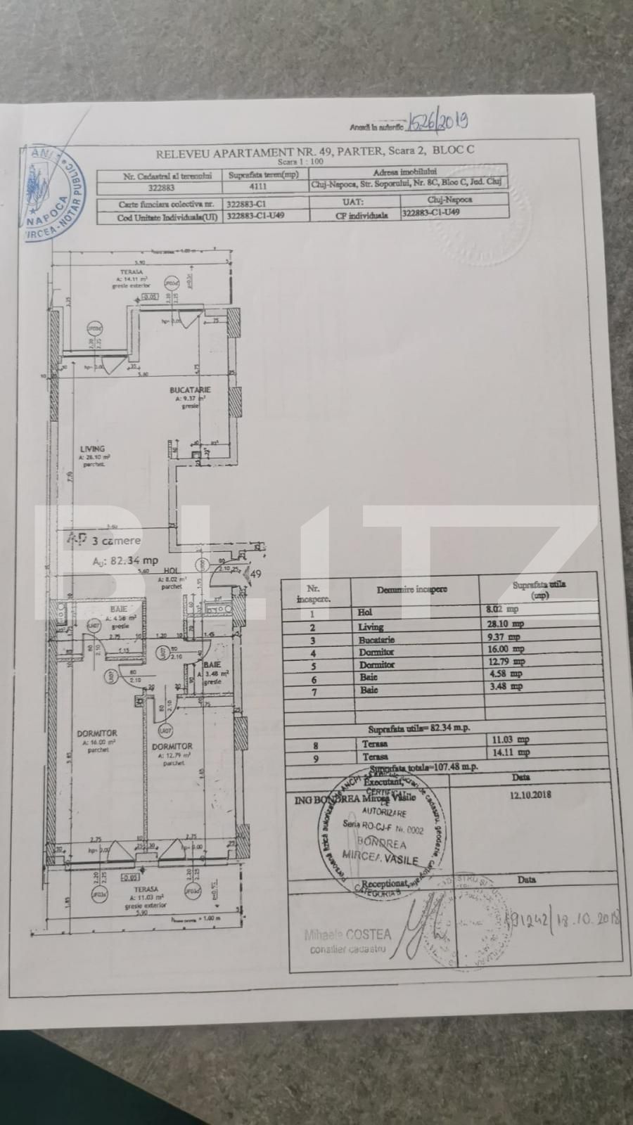Apartament de vânzare 3 camere Sopor - 86506AV | BLITZ Cluj-Napoca | Poza1