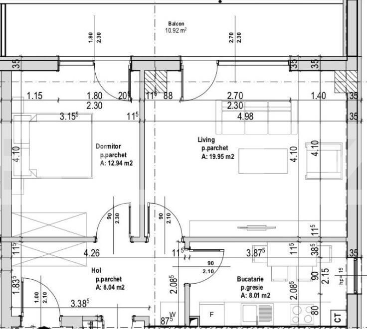 Apartament de vânzare 2 camere Andrei Mureşanu - 86529AV | BLITZ Cluj-Napoca | Poza9