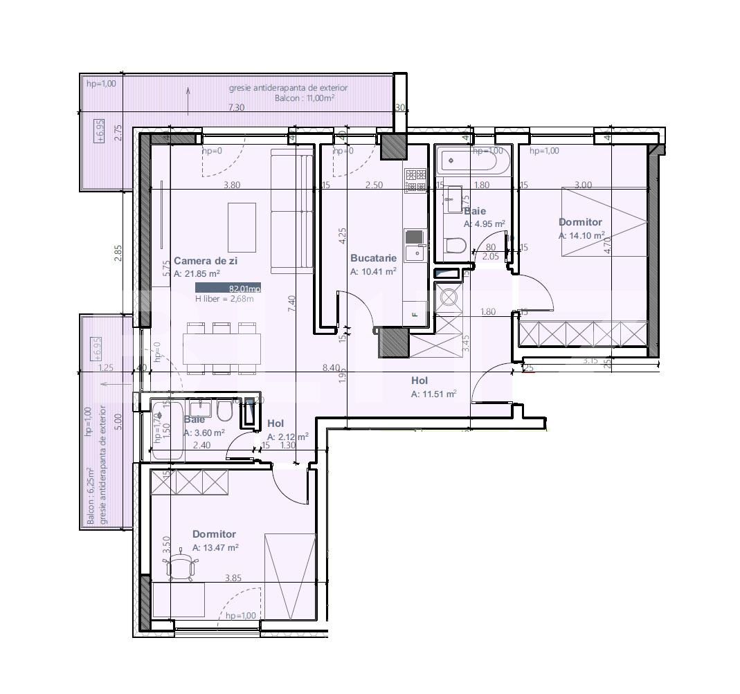 Apartament de vânzare 3 camere Bună Ziua - 86558AV | BLITZ Cluj-Napoca | Poza1