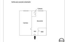 Vanzare apartament 1 camera,  42.31 mp utili, zona Vanatorilor, cu boxa