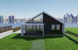 Casa individuala, 141 mp utili, 750 mp teren, Salicea 