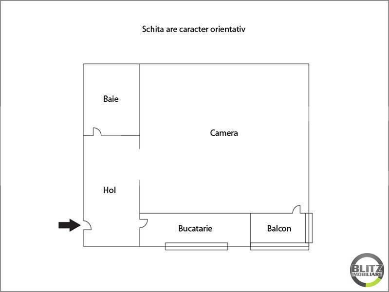 Garsonieră de vânzare Gheorgheni - 8680AV | BLITZ Cluj-Napoca | Poza9