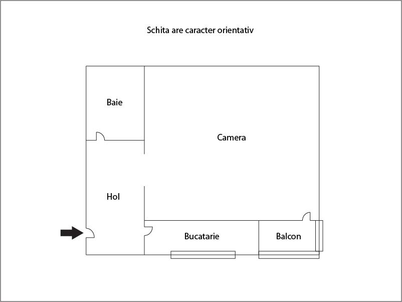 Garsonieră de vânzare Gheorgheni - 8680AV | BLITZ Cluj-Napoca | Poza1