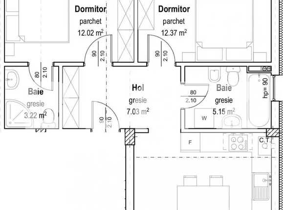 Apartament de vânzare 3 camere Floreşti - 86818AV | BLITZ Cluj-Napoca | Poza4