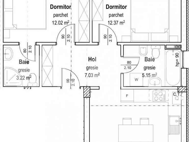 Apartament de vânzare 3 camere Floreşti - 86818AV | BLITZ Cluj-Napoca | Poza1