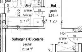 Apartament 2 camere 47 mp zona Teilor