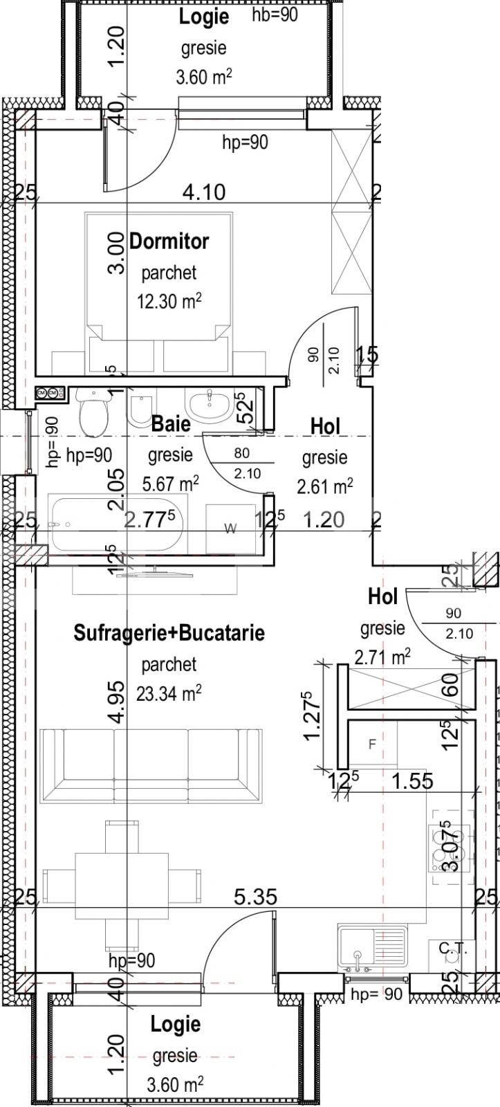 Apartament de vânzare 2 camere Floreşti - 86823AV | BLITZ Cluj-Napoca | Poza2