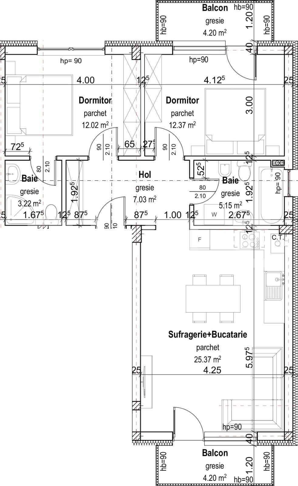 Apartament de vânzare 3 camere Floreşti - 86824AV | BLITZ Cluj-Napoca | Poza10