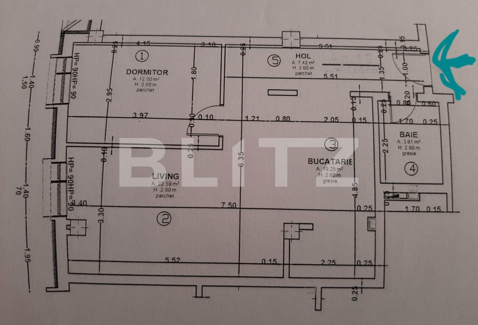 Apartament de vânzare 2 camere Marasti - 86834AV | BLITZ Cluj-Napoca | Poza1