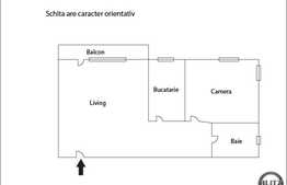 Apartament cu 2 camere, 60 mp, decomandat, zona Eroilor! Etaj intermediar!