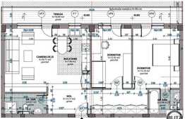 Apartament cu 3 camere, 78mp utili, semifinisat, la 5 minute de Kaufland