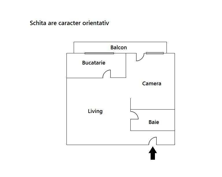 Garsonieră de vânzare Marasti - 8716AV | BLITZ Cluj-Napoca | Poza1