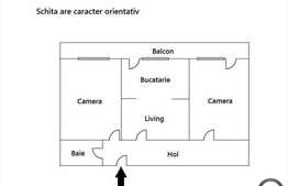 Vanzare apartament 3 camere, 72 mp, etaj intermediar, zona Panorama