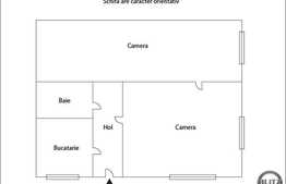 Vanzare apartament 2 camere, 70 mp, complet mobilat, zona centrala