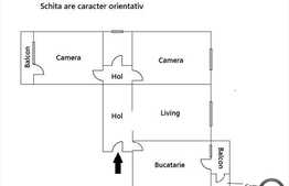 Apartament 3 camere de vanzare, 65 mp utili, zona Profi, boxa, cu panorama