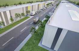 Hala 1000 mp,  spatiu industrial modern, Clasa A, cu autorizatie ISU, acces tir . Spatiu de birouri inclus 50 mp . 