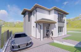 Ultima casa disponibila: 132 mp utili, 530 mp teren, extras C.F. Chinteni