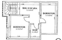 Apartament cu 4 camere, 98 mp, pe 2 nivele, zona Campului. Loc de parcare!