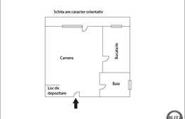 Apartament 1 camera, complet mobilat si utilat,cu finisaje moderne