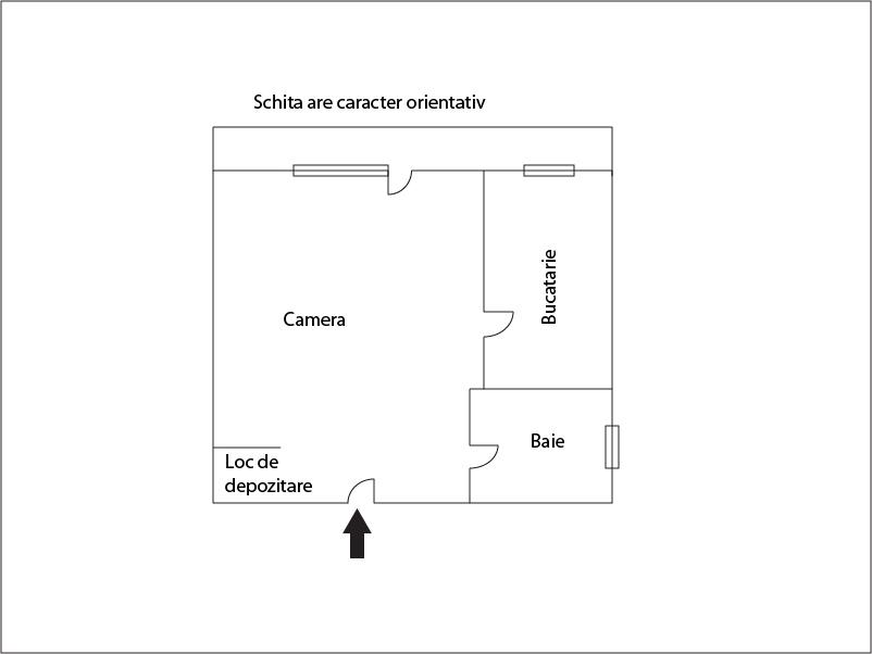 Garsonieră de vânzare Floreşti - 8763AV | BLITZ Cluj-Napoca | Poza1