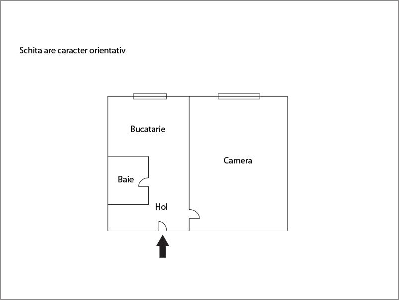 Garsonieră de vânzare Semicentral - 8768AV | BLITZ Cluj-Napoca | Poza1