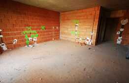 Apartament 3 camere, 63 mp, semifinisat, Gilau