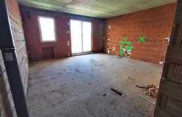 Apartament 3 camere, 63 mp, semifinisat, Gilau