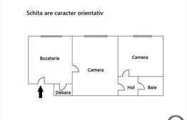 Vanzare apartament 2 camere, 48 mp utili, zona Craiova, recent finisat